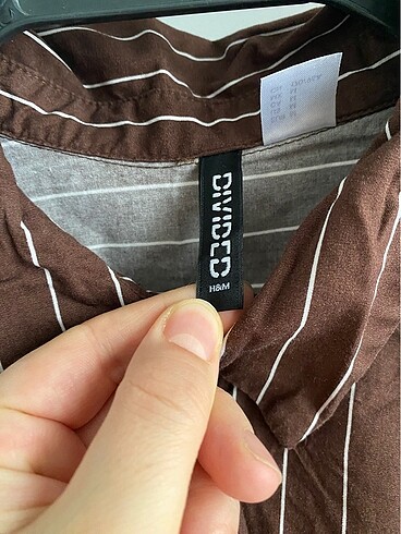 H&M H&M çizgili gömlek