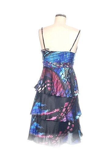 Vintage Love Kısa Elbise %70 İndirimli. - Görsel 3