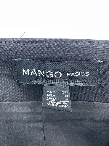 38 Beden siyah Renk Mango Mini Etek %70 İndirimli.