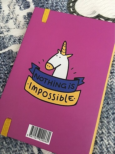 MOR UNİCORN DEFTER