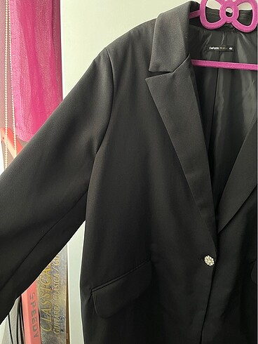 44 Beden SİYAH BLAZER CEKET