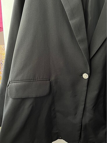 44 Beden siyah Renk SİYAH BLAZER CEKET