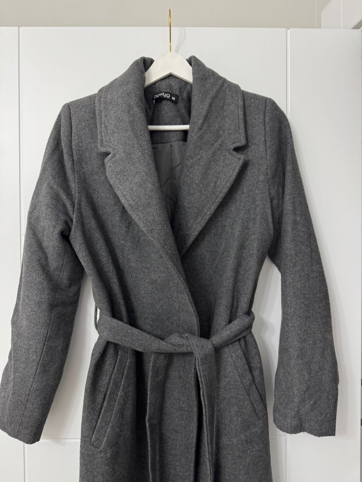 Gri kaşe kaban - Görsel 3