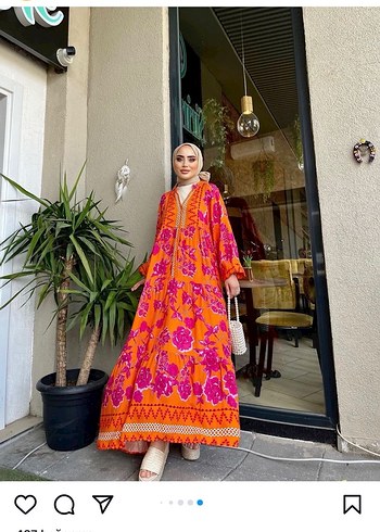 Tesettür elbise - Görsel 5