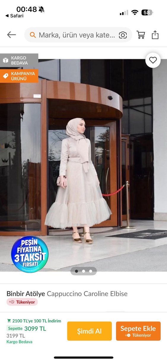 Tesettür abiye - Görsel 4