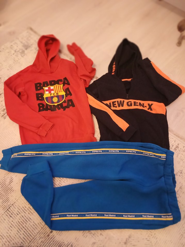 Renkli Baskılı Erkek Sweatshirt ve Eşofman Takımı - Görsel 2