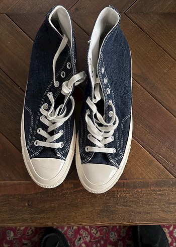 Converse Koyu Lacivert Denim Sneaker
