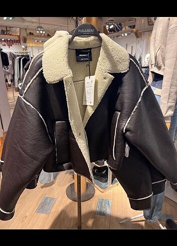 s Beden kahverengi Renk Pull and bear ceket 