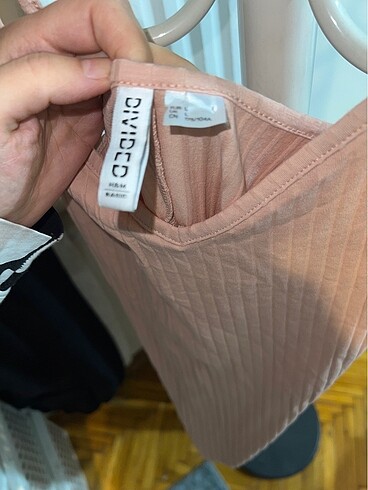 H&M triko kumaş elbise