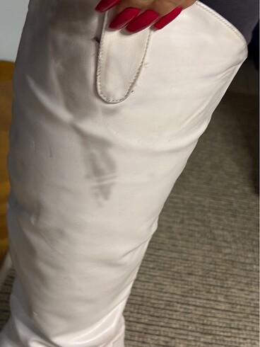 beyaz cizme - Görsel 6
