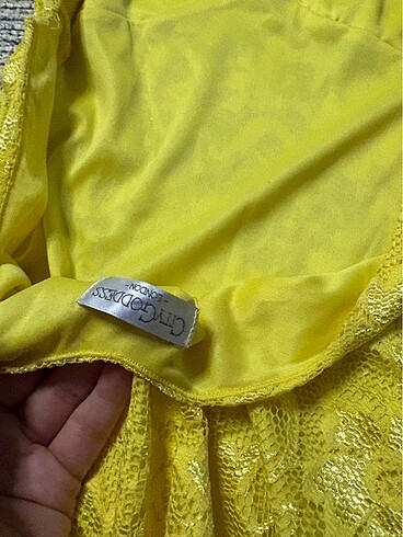 sari elbise - Görsel 5