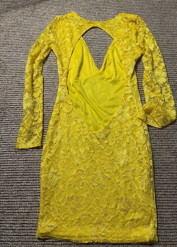 sari elbise - Görsel 4