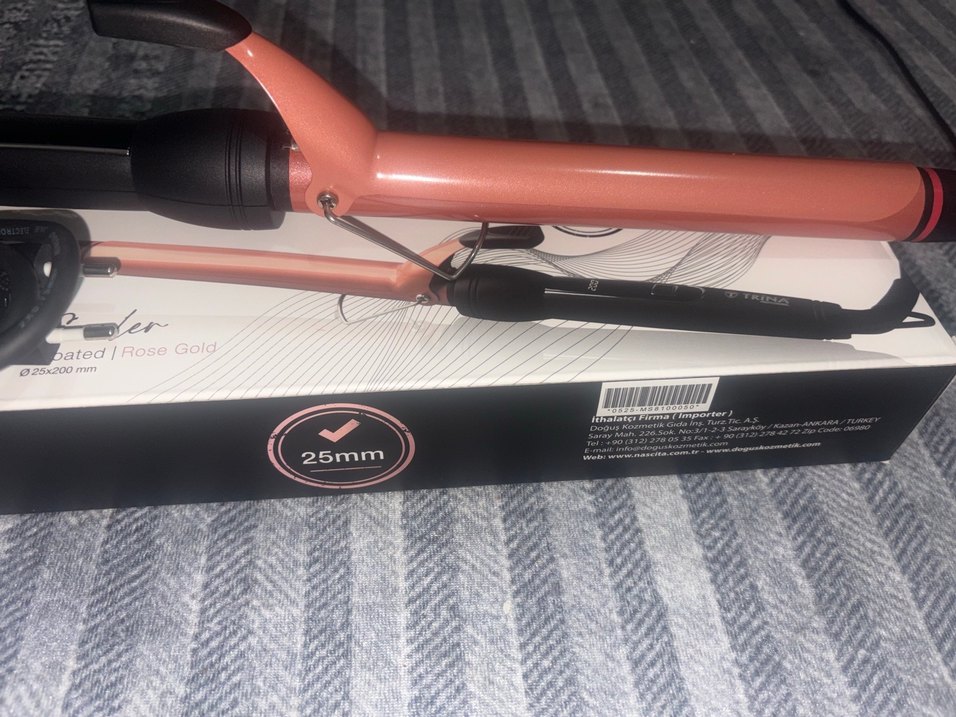 Pembe Saç Maşası, Dijital Ekranlı - Görsel 2