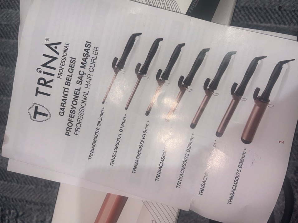 Pembe Saç Maşası, Dijital Ekranlı - Görsel 3