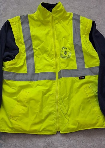 Diğer Yuksek Gorunurluklu Neon Sari İs Guvenligi Yelegi Vizwell