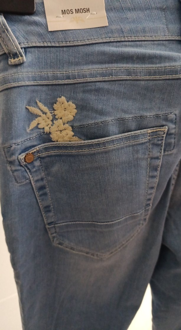 Açık Mavi Slim Fit Denim Jean — görsel 6/7