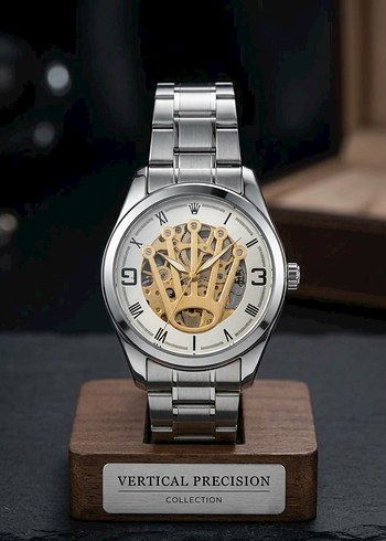Rolex Otomatik Mekanizmali Celik Saat