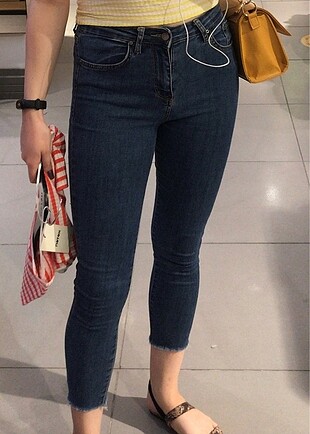 Addax skinny jean ve colins siyah jean