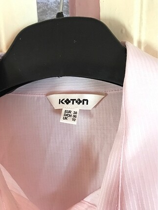 Koton Koton toz pembe gömlek