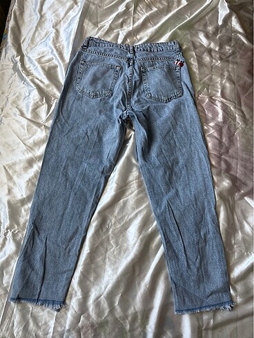 Addax kot pantolon mavi mom jean - Görsel 7