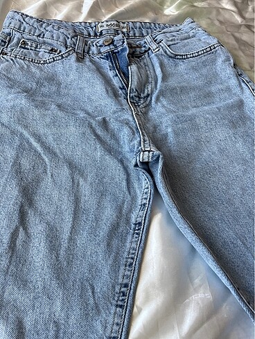 Addax kot pantolon mavi mom jean - Görsel 4