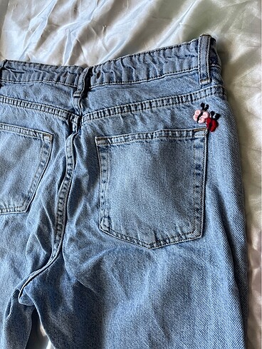 Addax kot pantolon mavi mom jean - Görsel 8