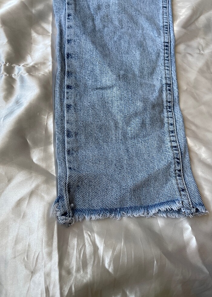 Addax kot pantolon mavi mom jean - Görsel 5