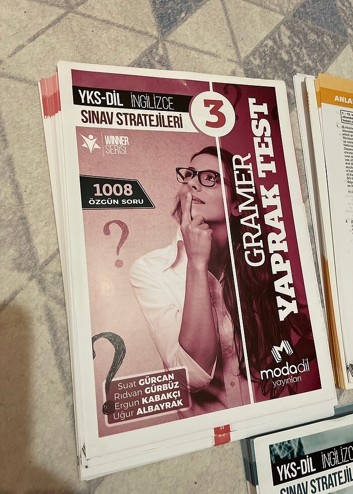 Yks dil yaprak testler modadil yayınları İngilizce - Görsel 2