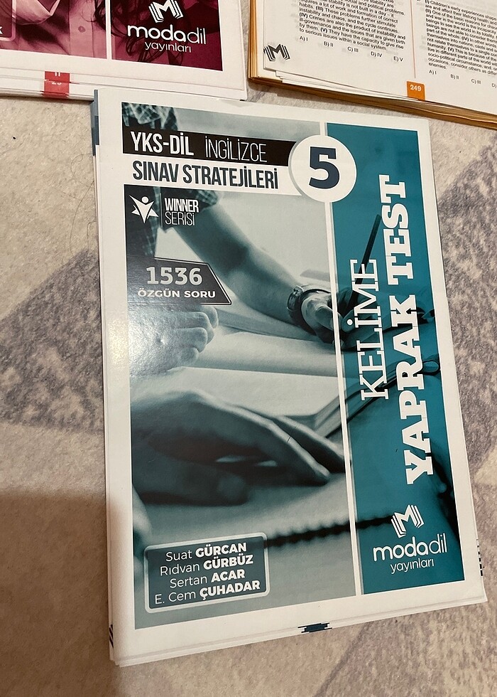 Yks dil yaprak testler modadil yayınları İngilizce - Görsel 4