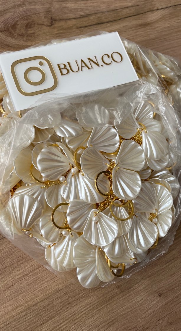 Hediyelik Midye İstiridye Anahtarlık - Görsel 3