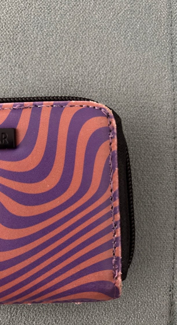 Mor-Pembe Dalgalı Mini Cüzdan — görsel 3/11