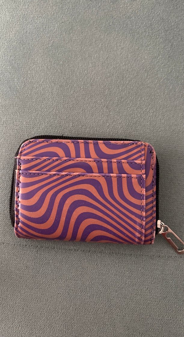 Mor-Pembe Dalgalı Mini Cüzdan — görsel 5/11