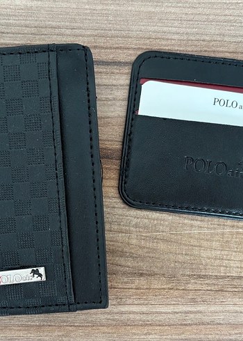 Diğer Polo Air Siyah Deri Cuzdan Ve Kartlik