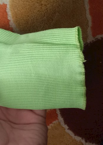 Yeşil Elastik cocuk Tayt - Görsel 2