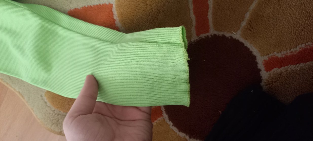 Yeşil Elastik cocuk Tayt - Görsel 2