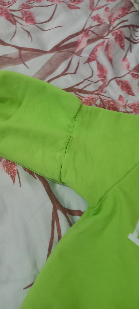 Yeşil Renkli Kız Çocuk Salaş Eşofman Takımı - Görsel 4