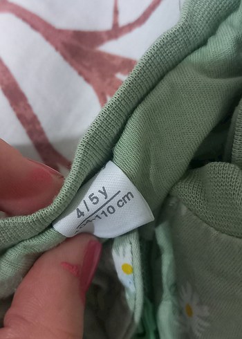 Yeşil Uzun Kollu Bebek Kız Tulum - Görsel 3