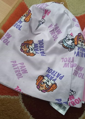 LC Waikiki Paw Patrol Desenli Pembe Çocuk Bere Seti