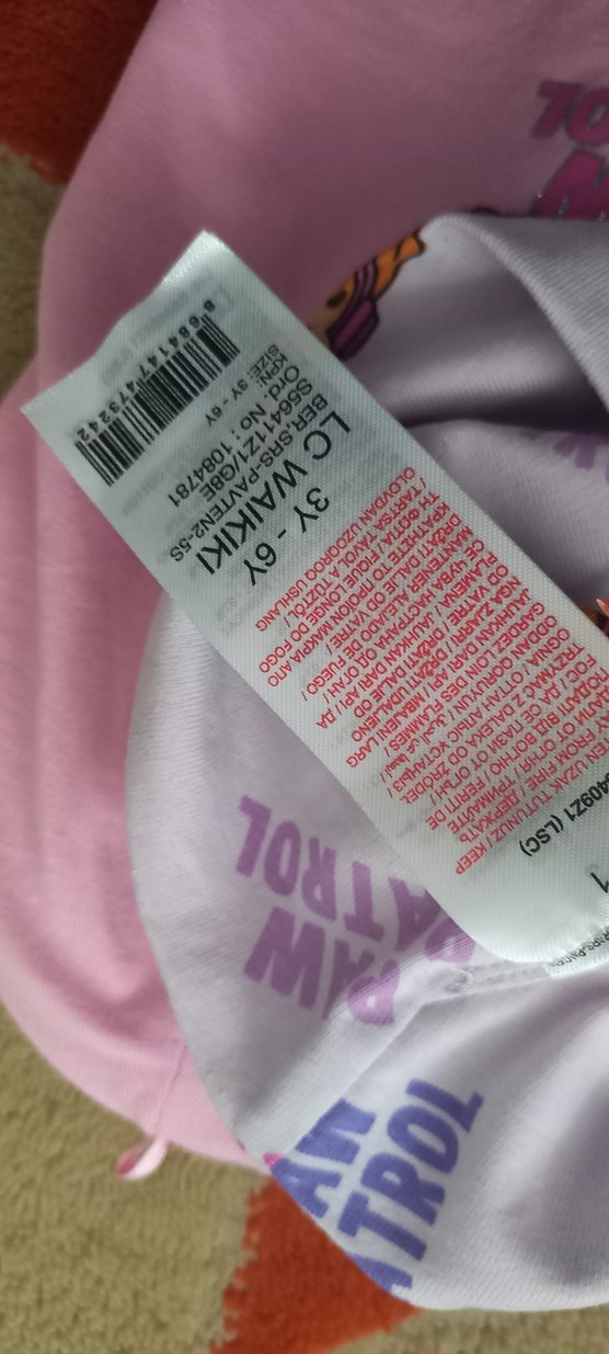 Paw Patrol Desenli Pembe Çocuk Bere Seti - Görsel 5