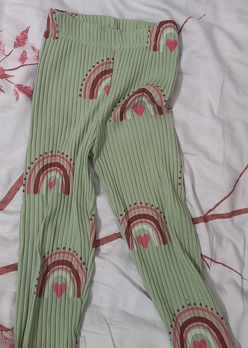 Bebek Kız Pastel Renkli Baskılı Triko Takım - Görsel 5