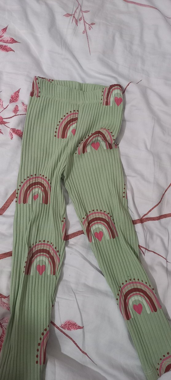 Bebek Kız Pastel Renkli Baskılı Triko Takım - Görsel 5