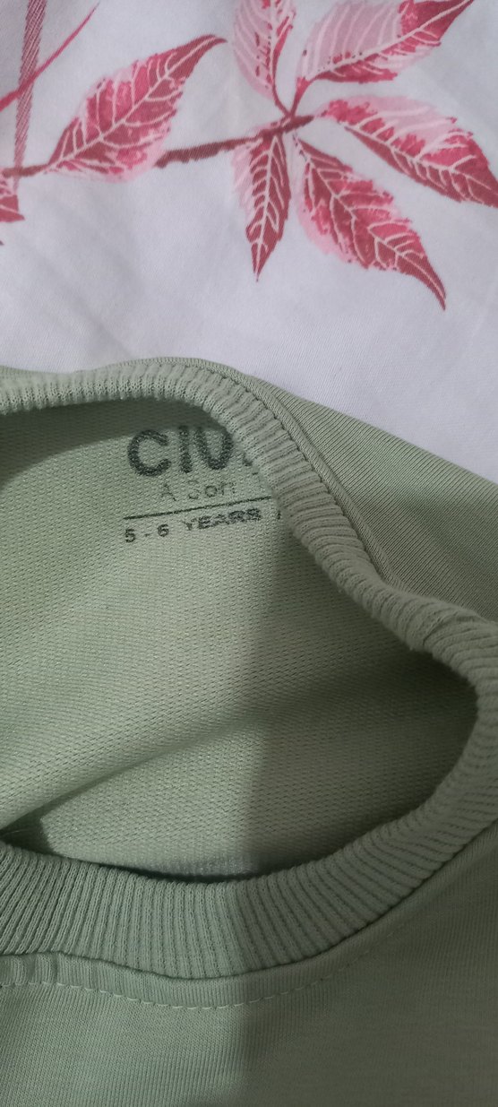 Bebek Kız Pastel Renkli Baskılı Triko Takım - Görsel 3