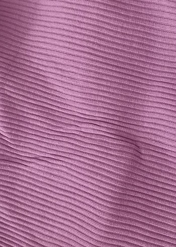 Mor Fırfırlı Kız Çocuk Bluzu - Görsel 2