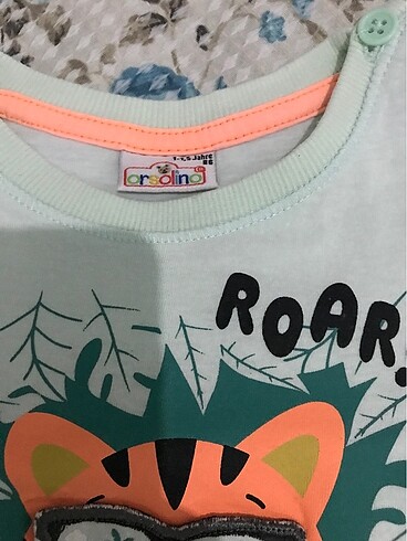 1 Yaş Beden Erkek bebek t-shirt