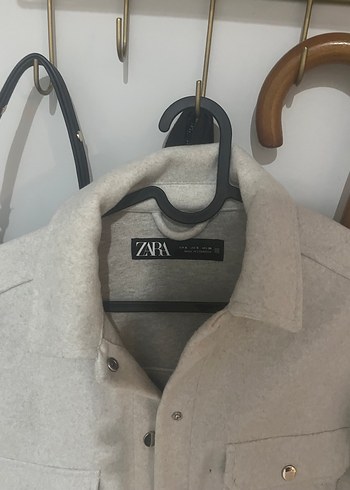 s Beden Zara Düğmeli Keten Ceket