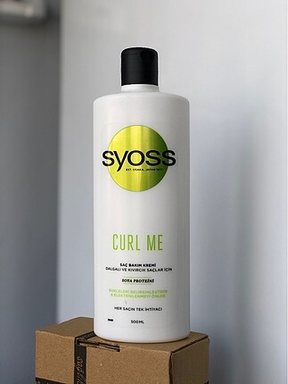 Syoss Curl Me Saç Bakım Kremi Dalgalı ve Kıvırcık Saçlar İçin