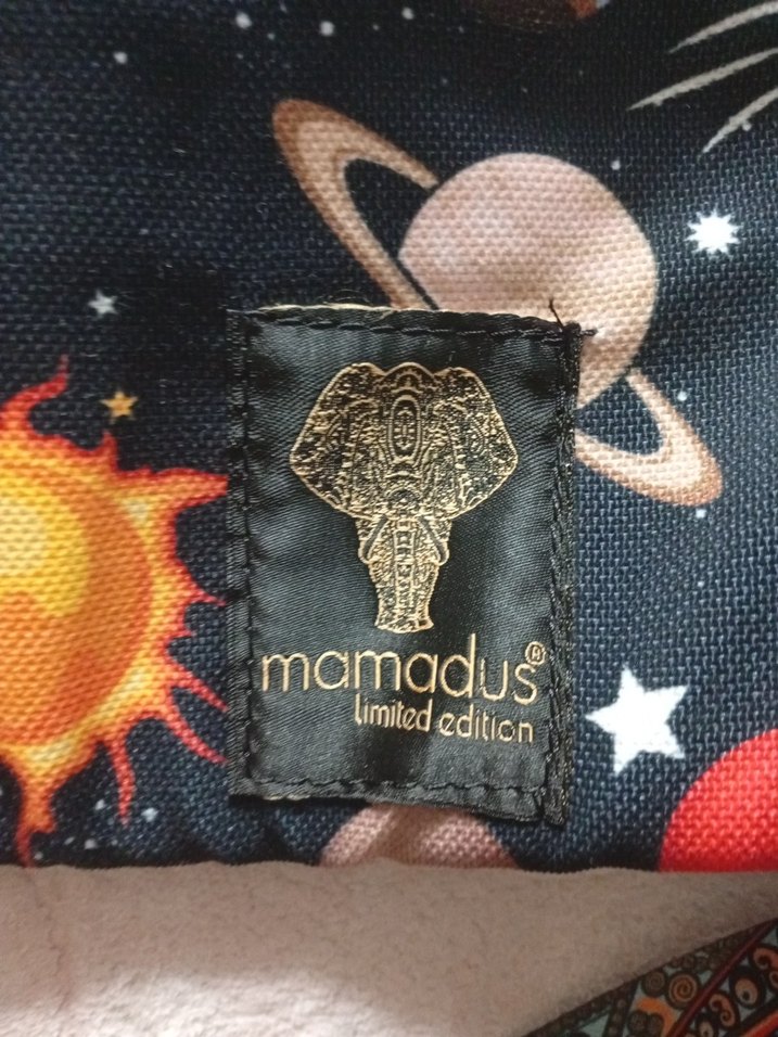 Gezegen Desenli Çok Renkli Bebek Taşıyıcı - Görsel 2