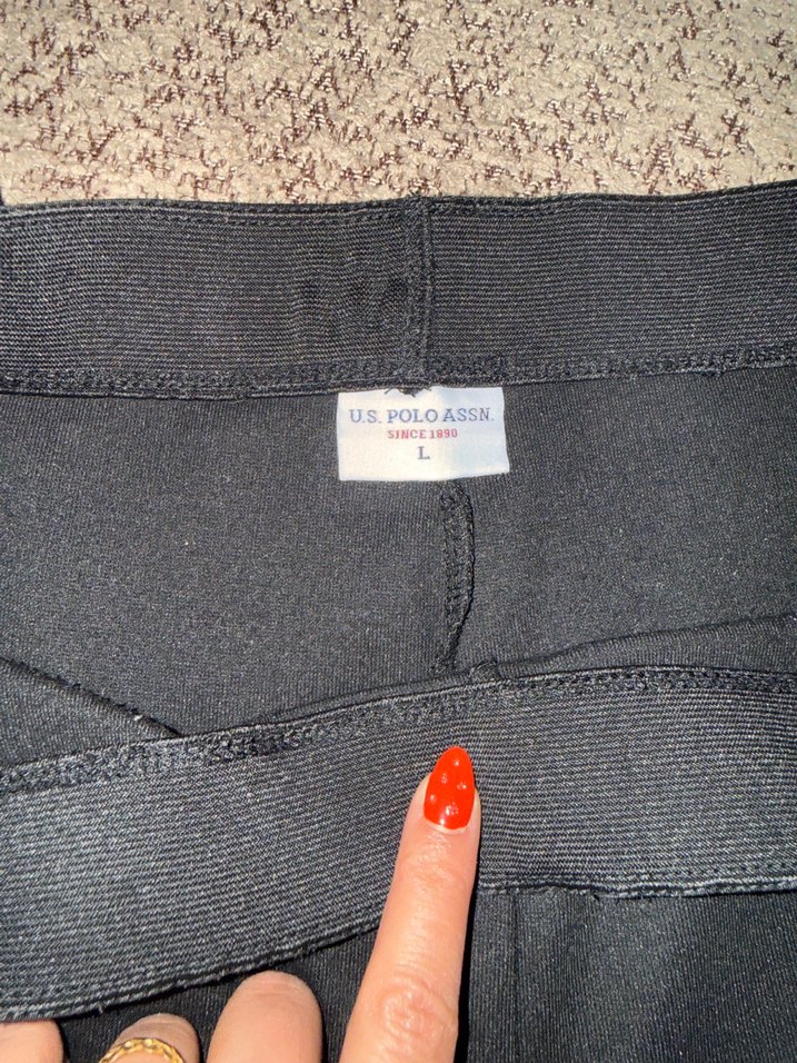 Orijinal U.S. Polo Assn. Siyah tayt — görsel 4/5