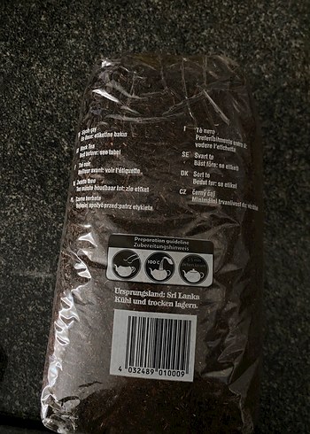 Tanay Ceylon Siyah Yaprak Çayı 1000g - Görsel 2