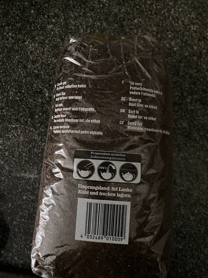 Tanay Ceylon Siyah Yaprak Çayı 1000g - Görsel 2